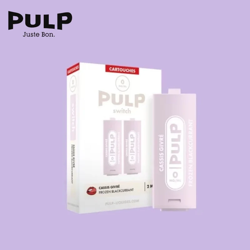 2 Recharges Puff Cassis Givré Le Pod Switch Pulp 7535