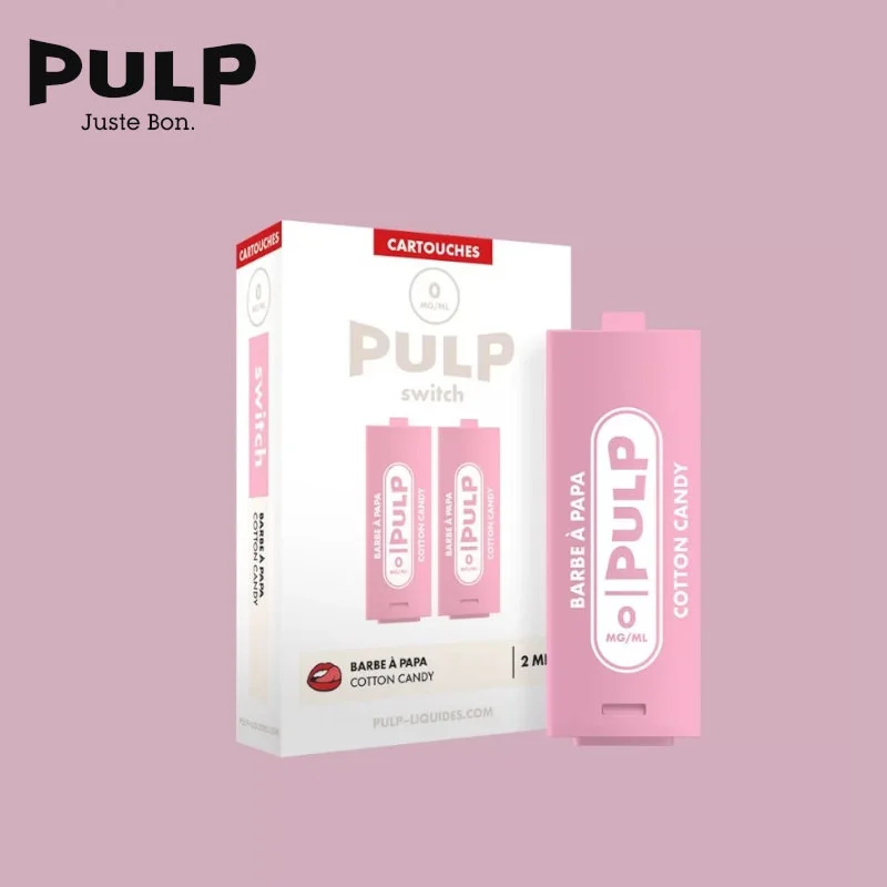 2 Recharges Puff Barbe à Papa Le Pod Switch Pulp 7536