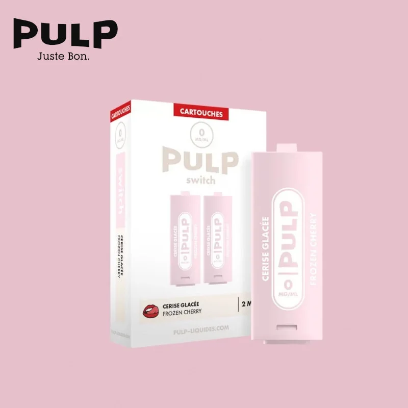 2 Recharges Puff Cerise Glacée Le Pod Switch Pulp 7537