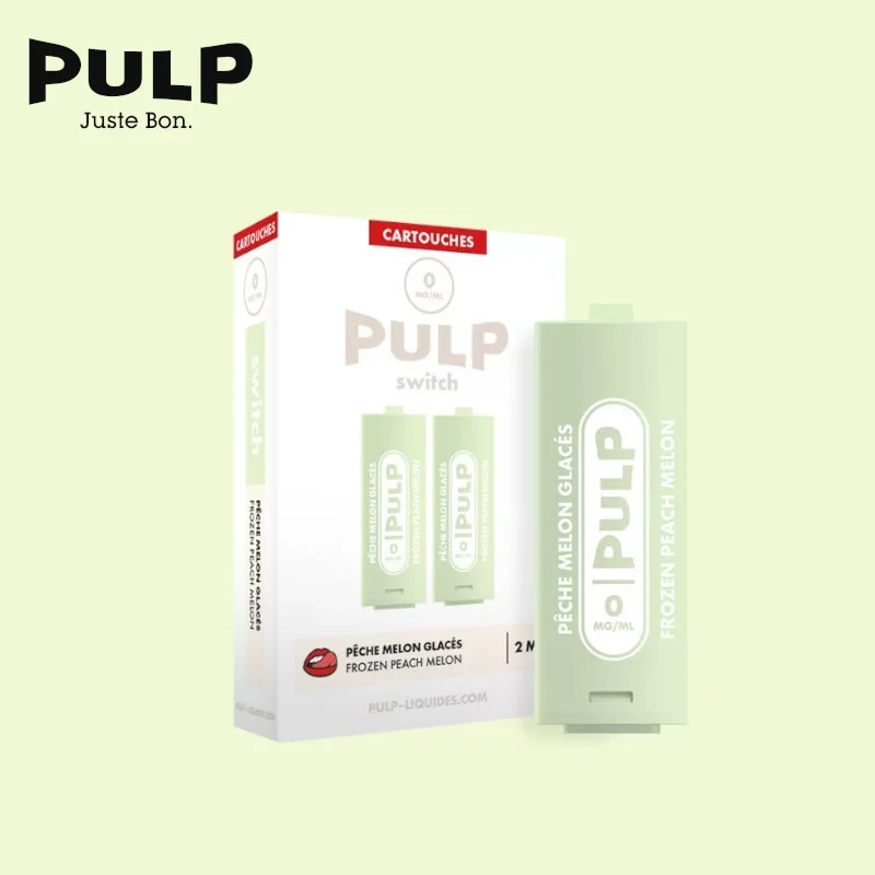 2 Recharges Puff Pêche Melon Glacés Le Pod Switch Pulp 7547
