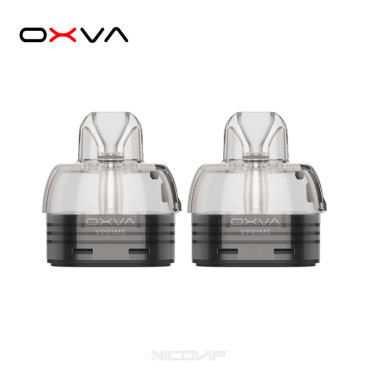 Pack 2 Cartouches VPrime 5ml Oxva - 0.6 Ohm Pack 2 Cartouches VPrime 5ml Oxva - 0.6 Ohm