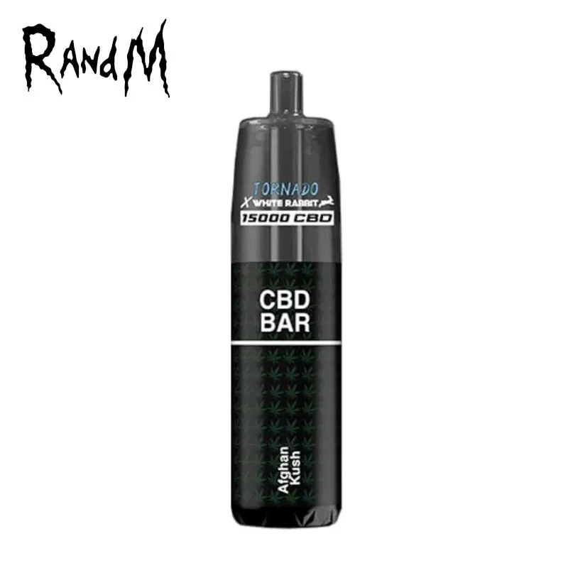 Kit Puff Tornado 15000 CBD Afghan Kush Rabbit Randm 7607