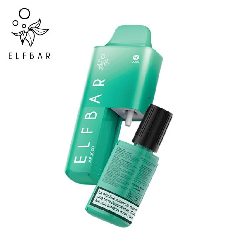 Kit Puff AF5000 Passion Kiwi Goyave Elfbar 7616