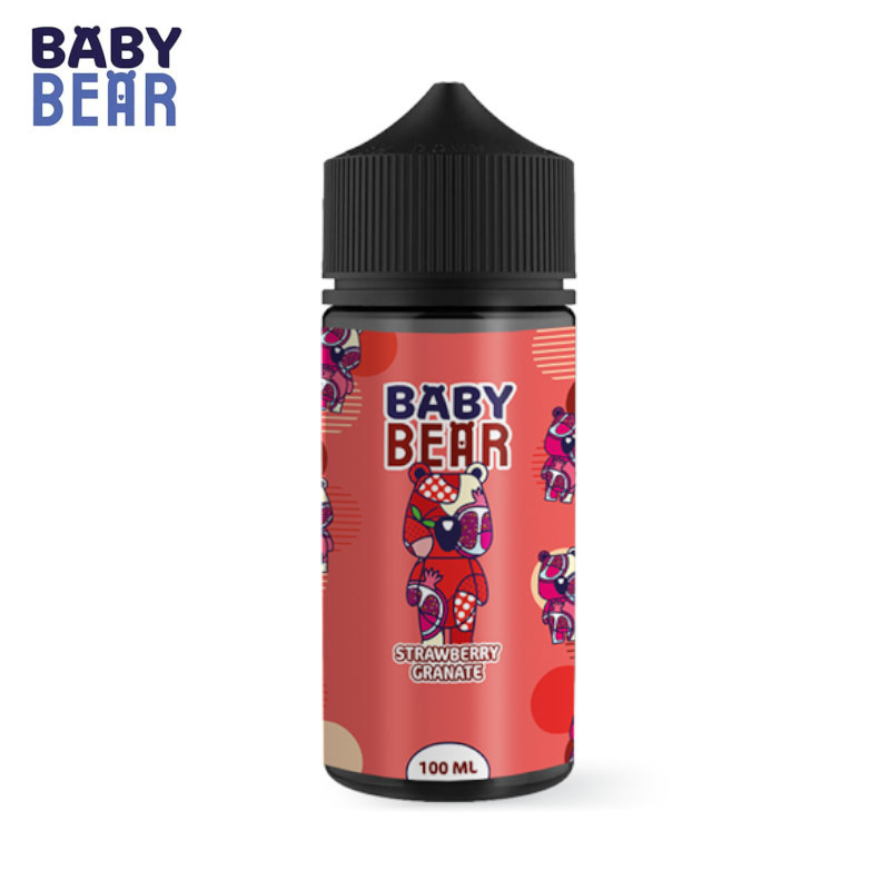 Strawberry Granate Baby Bear 100ml - 6 mg