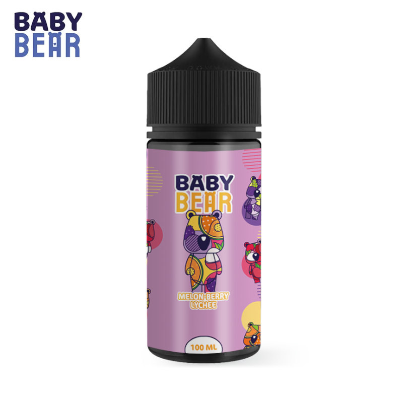 Melon Berry Lychee Baby Bear 100ml - 6 mg