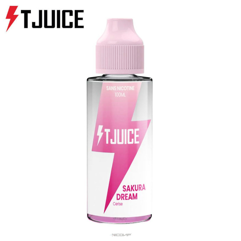 E-liquide Sakura Dream T-Juice 100ml - 6 mg