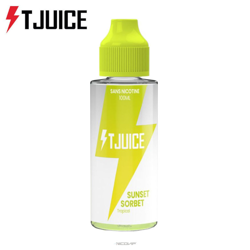 E-liquide Sunset Sorbet T-Juice 100ml - 6 mg