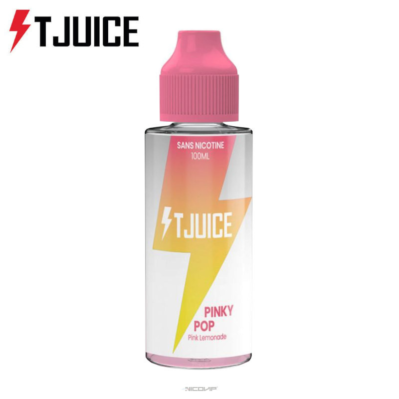 E-liquide Pinky Pop T-Juice 100ml - 6 mg