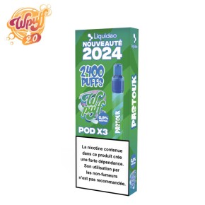 Kit Puff + 3 Pods Pastouk Wpuff 2.0 Liquideo 7511 Kit Puff + 3 Pods Pastouk Wpuff 2.0 Liquideo 7511