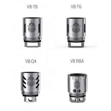 3 Résistances TFV8 SMOK 3 Résistances TFV8 SMOK
