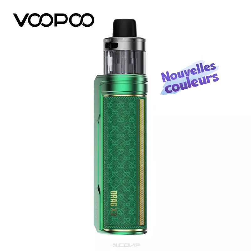 Kit Drag X2 80W Voopoo - Moss Green