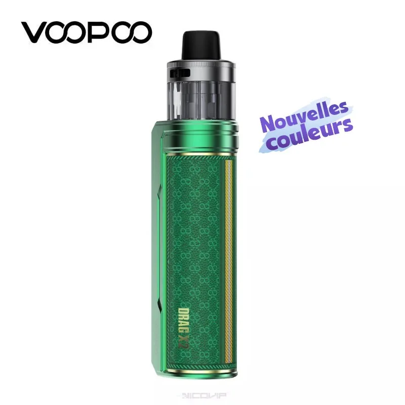 Kit Drag X2 80W Voopoo - Moss Green