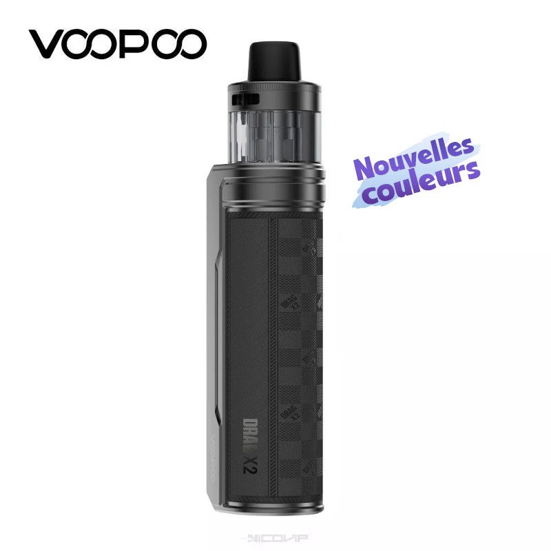 Kit Drag X2 80W Voopoo - Checkered Black