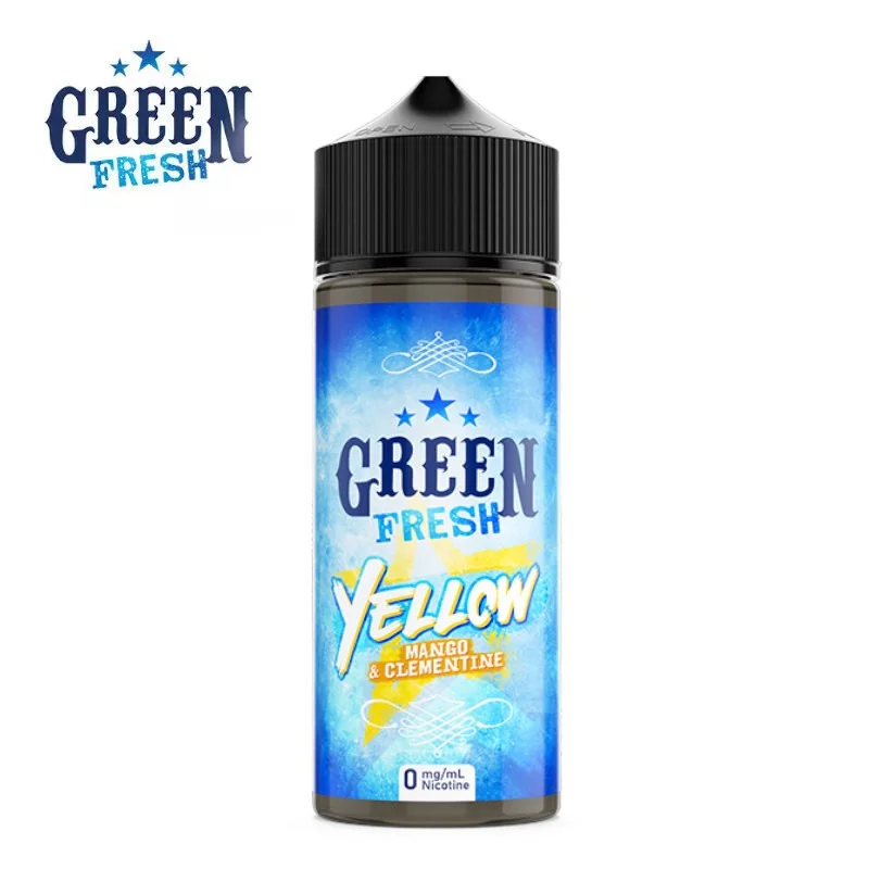 Green Fresh Yellow Green Vapes 100ml - 6 mg