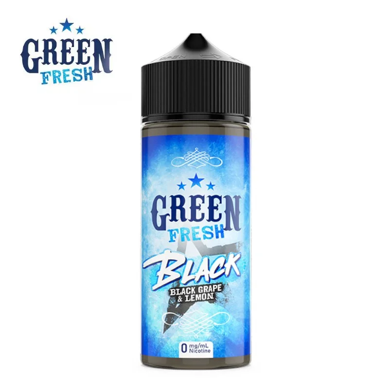 Green Fresh Black Green Vapes 100ml - 6 mg