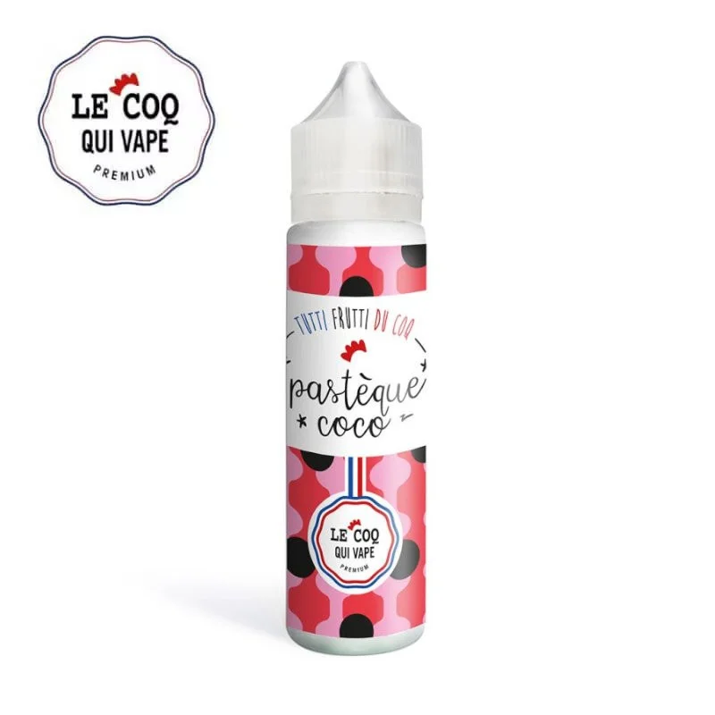 Pastèque Coco Le Coq Qui Vape 50ml - 6 mg