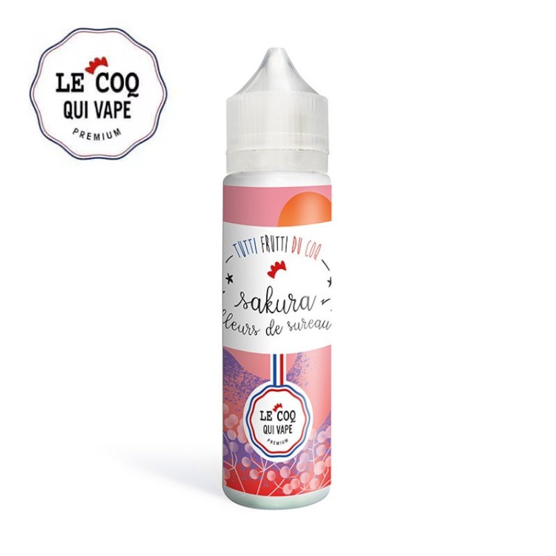 Sakura Fleurs de Sureau Le Coq Qui Vape 50ml - 6 mg