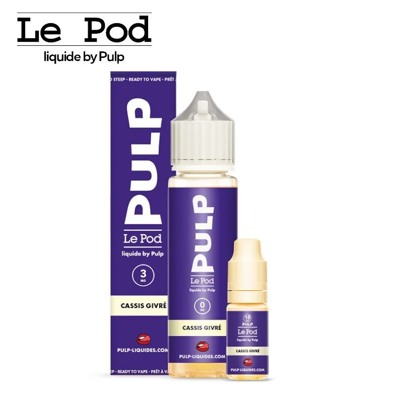Cassis Givré Le Pod Liquide Pulp 60ml - 3 mg