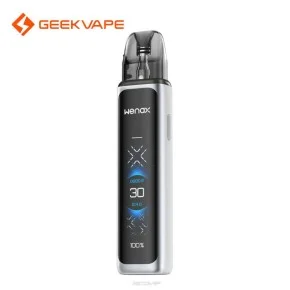 Kit Pod Wenax Q Ultra 1300mAh GeekVape - Frosted Silver Kit Pod Wenax Q Ultra 1300mAh GeekVape - Frosted Silver