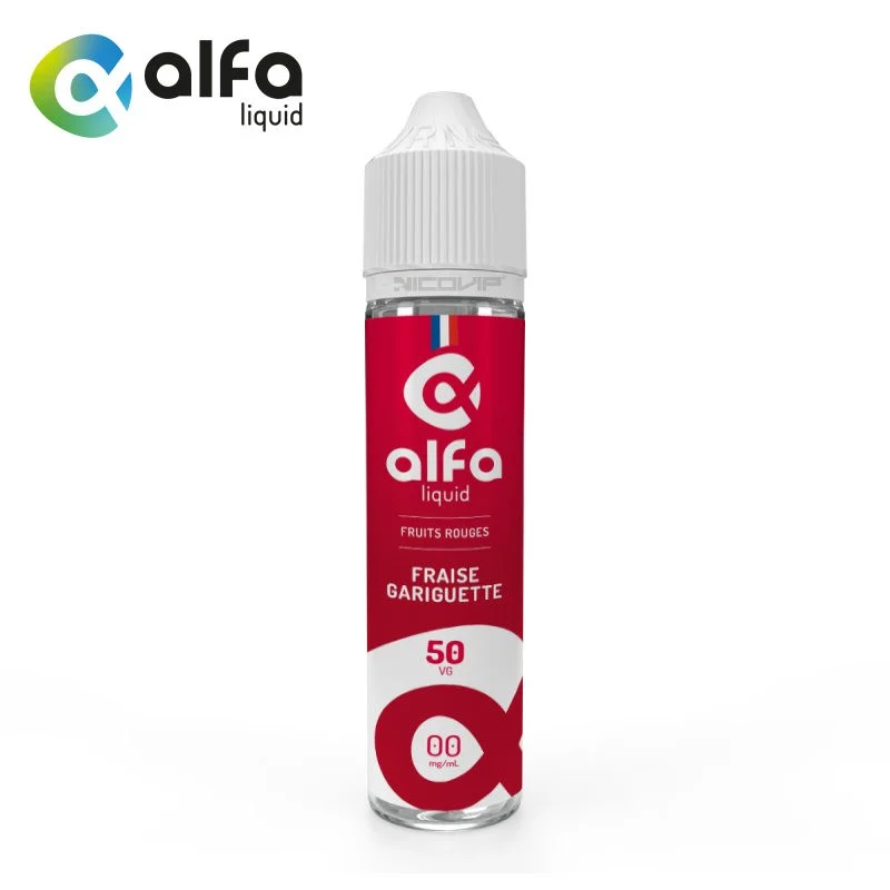 Fraise Gariguette Alfaliquid 50ml - Sans nicotine