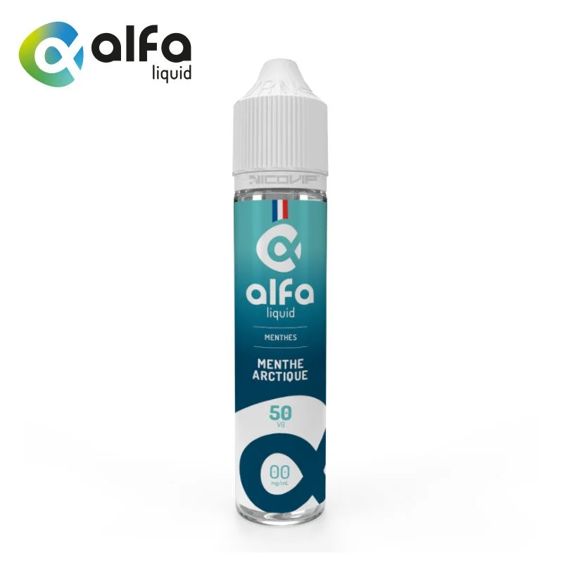 Menthe Arctique Alfaliquid 50ml - Sans nicotine