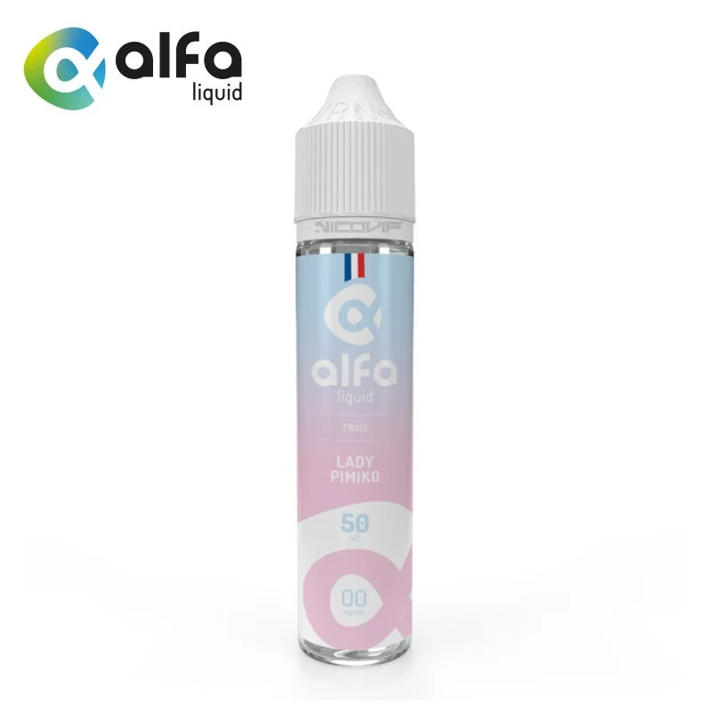 Lady Pimiko Alfaliquid 50ml - Sans nicotine