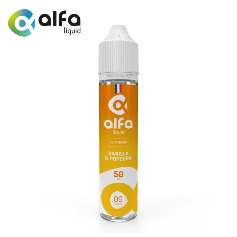 Vanilla & Popcorn Alfaliquid 50ml - Sans nicotine