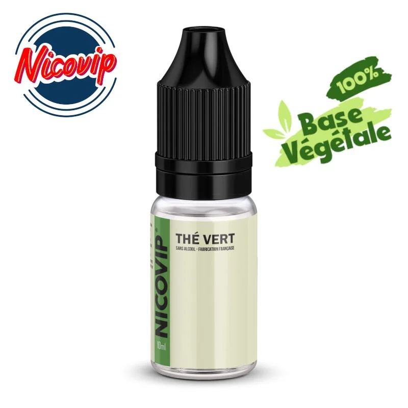 Prix Rouge e-liquide Thé Vert Nicovip 10ml 7245