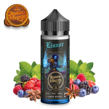 E-liquide Linzor Arômes et Secrets 100ml 7809 E-liquide Linzor Arômes et Secrets 100ml 7809