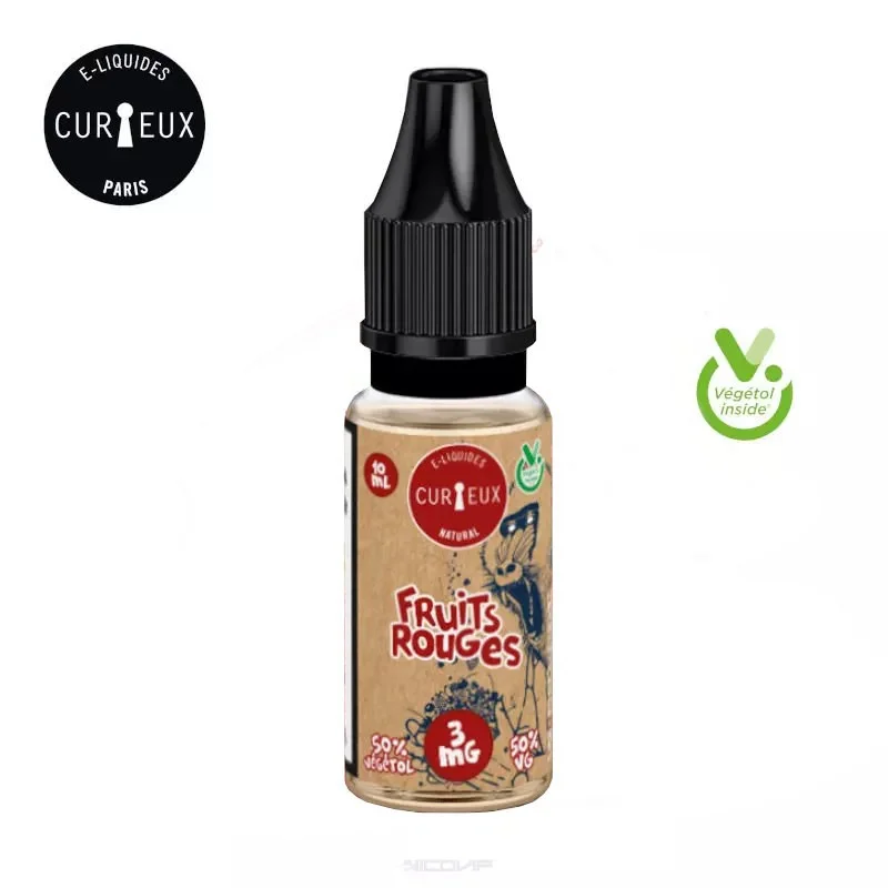 Fruits Rouges Végétol Natural Curieux 10ml 5817