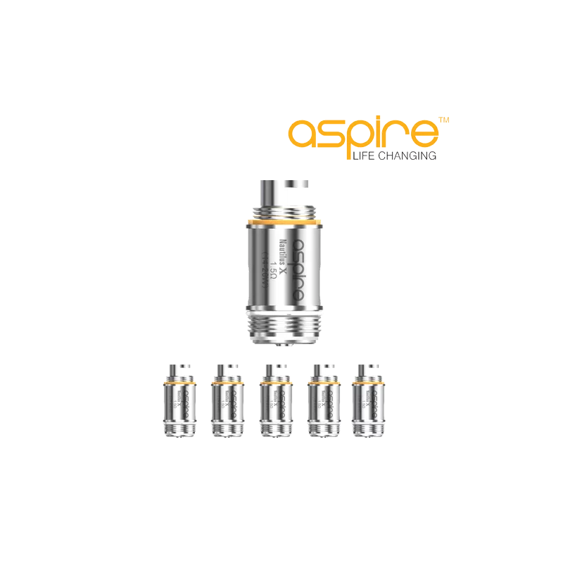 5 Résistances Nautilus X Aspire 644 A1D