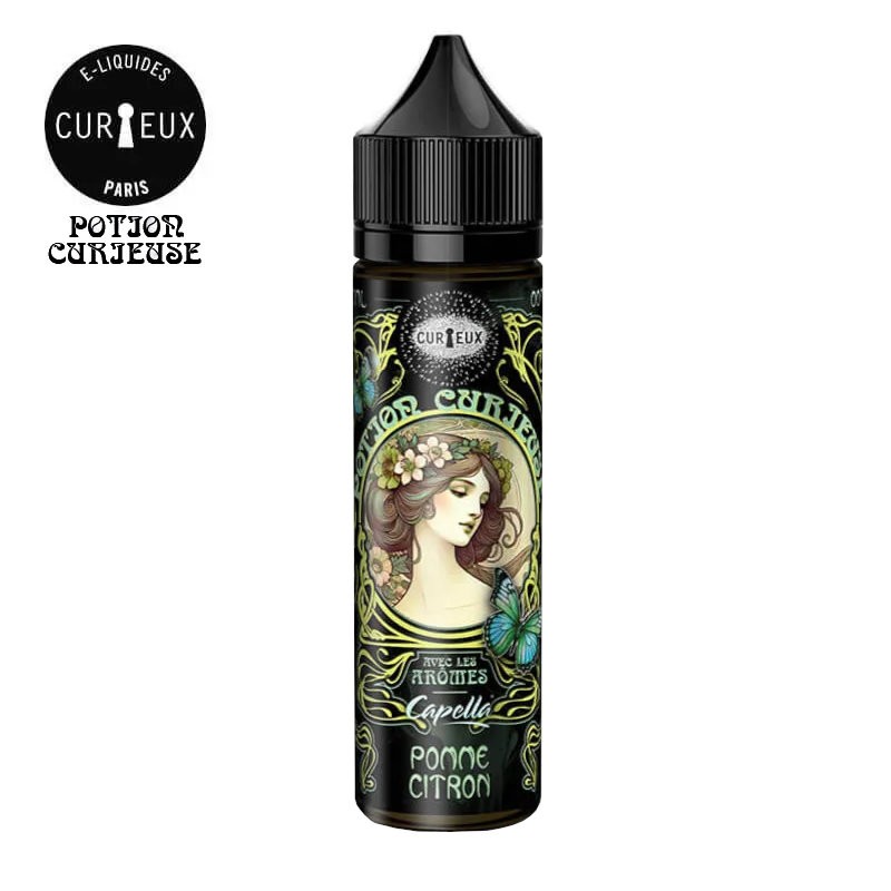 Pomme Citron Potions Curieuses Curieux 50ml - 3 mg