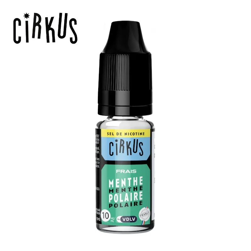 Menthe Polaire Sel de Nicotine 10ml Cirkus 6329