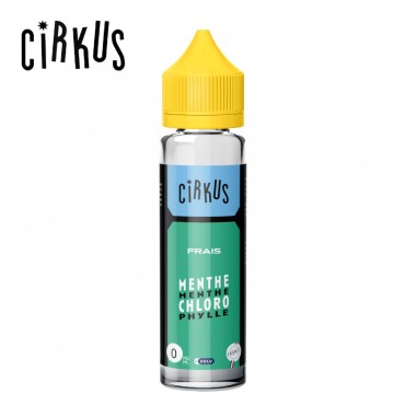 Menthe Chlorophylle Cirkus 50ml - 6 mg Menthe Chlorophylle Cirkus 50ml - 6 mg