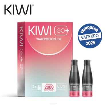 Pack 2 Cartouches Watermelon Ice Kiwi Go+ 7845 Pack 2 Cartouches Watermelon Ice Kiwi Go+ 7845