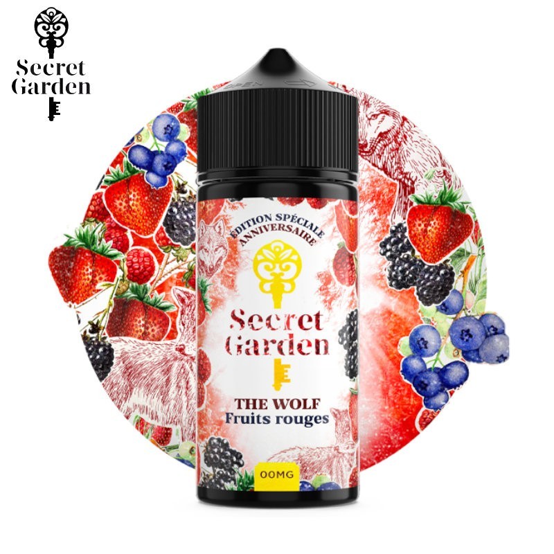 The Wolf Edition Anniversaire Secret Garden Secret's Lab 100ml - Sans nicotine