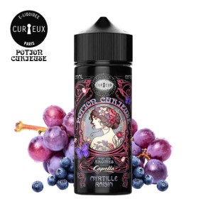 Myrtille Raisin Potions Curieuses Curieux 100ml - Sans nicotine