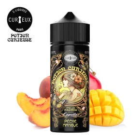 Pêche Mangue Potions Curieuses Curieux 100ml - Sans nicotine