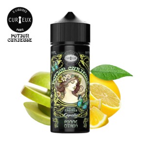 Pomme Citron Potions Curieuses Curieux 100ml - Sans nicotine