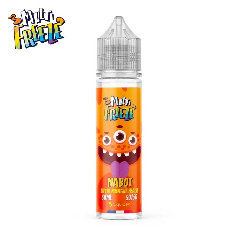 Nabot Litchi Mangue Fraise Multi Freeze Liquideo 50ml - 6 mg