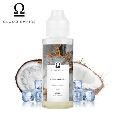 E-liquide Coco Glacée Cloud Empire Fuu 100ml - Sans nicotine E-liquide Coco Glacée Cloud Empire Fuu 100ml - Sans nicotine