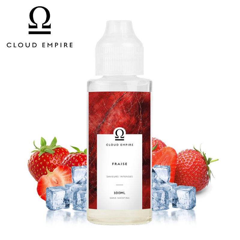 E-liquide Fraise Cloud Empire Fuu 100ml - Sans nicotine