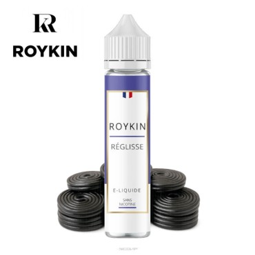 E-liquide Réglisse Roykin 50ml - Sans nicotine E-liquide Réglisse Roykin 50ml - Sans nicotine