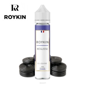 E-liquide Réglisse Roykin 50ml - Sans nicotine