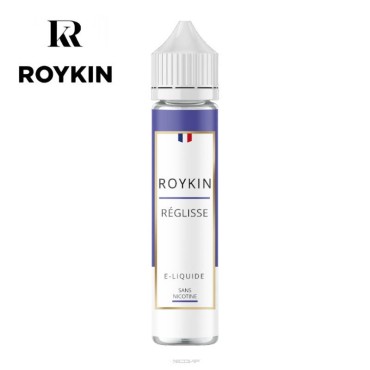 E-liquide Réglisse Roykin 50ml - 6 mg E-liquide Réglisse Roykin 50ml - 6 mg