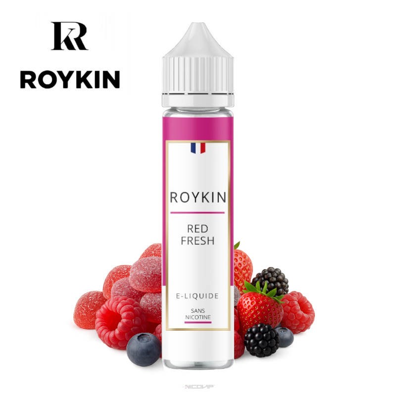 E-liquide Red Fresh Roykin 50ml - Sans nicotine