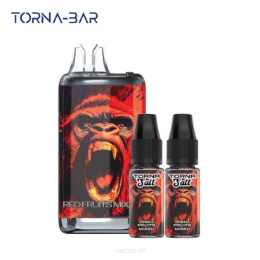 Kit Puff Torna Max 30K Red Fruits Mixed Torna Bar Kit Puff Torna Max 30K Red Fruits Mixed Torna Bar