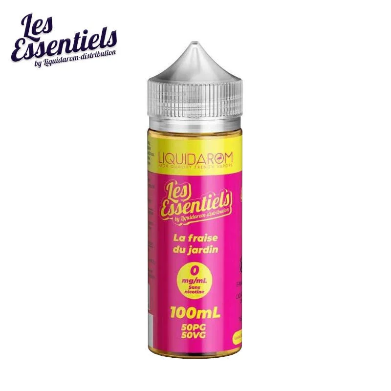 Fraise du Jardin Les Essentiels Liquidarom 100ml - Sans nicotine