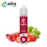 Fraise Rhubarbe Alfaliquid 50ml - Sans nicotine