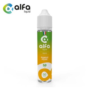 Mangue Pêche Alfaliquid 50ml - Sans nicotine